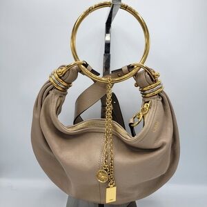 Chloe Small Bracelet Hobo bag in grained leather